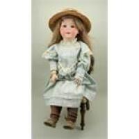 Large Jutta 1914 bisque head doll, German circa 1910,