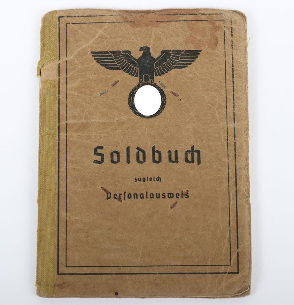 Ww2 German army store soldbuch