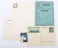 Third Reich Adolf Hitler Invitation Card