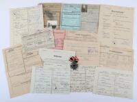 Third Reich Wehrstammbuch Document File