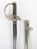 Scarce Late Victorian Officers Regimental Pattern Sword of the Hampshire Carabiniers by Wilkinson’s No. 29331