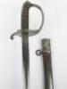 Scarce Victorian Officers Sword of the 1st Hampshire Artillery Volunteers - 2