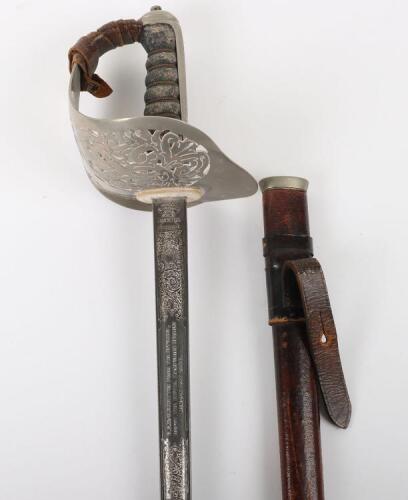 EIIR 1897 Pattern Infantry Officers Presentation Sword by Wilkinsons No.77473