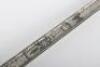EIIR 1897 Pattern Infantry Officers Presentation Sword by Wilkinsons No.77473 - 8