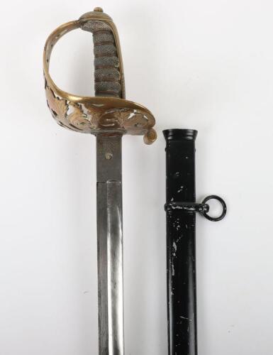 Scarce Victorian 1857 Pattern Officers Sword of the Hampshire Engineer Volunteers
