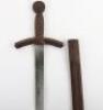 Well-Made German Theatrical Sword of Vaguely Medieval Style c.1900 - 2