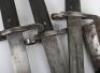 3x British Enfield Martini Henry P-1887 Bayonets - 6