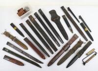 Selection of Bayonet Scabbards