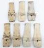 7x British Victorian Slade Wallace Bayonet Frogs