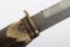 British Hunting Knife by J Milner & Co, Sheffield - 8