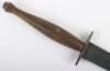 Unusual Variation WW2 2nd Pattern Fairbairn Sykes (F.S) Commando Knife - 3