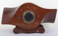 Great War Period Mantle Clock Made from WW1 Propeller