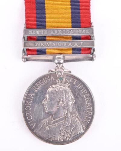 British Victorian Boer War Campaign Medal Rifle Brigade