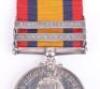 British Victorian Boer War Campaign Medal Rifle Brigade - 3