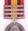 British Victorian Boer War Campaign Medal Royal West Kent Regiment - 2