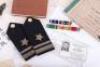 Insignia and Paperwork Grouping of WW2 US Navy ‘Black Cat’ Catalina Pilot Lieutenant Elden C Eller - 2