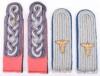 Pair of WW2 German Army Medical Officers Tunic Shoulder Boards