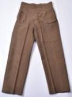 WW2 1937 Austerity Pattern Battle Dress Trousers