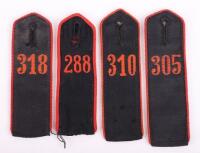 4x Third Reich Hitler Youth Shoulder Straps