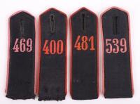 4x Third Reich Hitler Youth Shoulder Straps