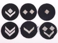 6x Hitler Youth / Deutsche Jungvolk (D.J) Rank Badges