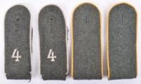2x Pairs of WW2 German Army Tunic Shoulder Boards