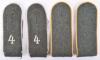 2x Pairs of WW2 German Army Tunic Shoulder Boards