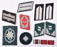 Grouping of Third Reich Cloth Insignia