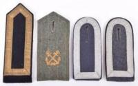 4x WW2 German Tunic Shoulder Boards