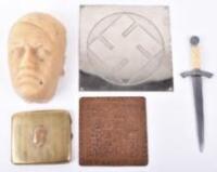 Third Reich Wax Head of Adolf Hitler