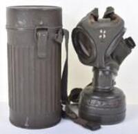 WW2 German Gas Mask in Tin