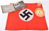 Third Reich NSDAP Party Banner Grouping