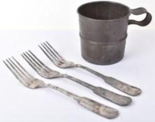 WW1 Canadian Cup and Australian Forks