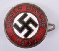 Third Reich Enamel Party Badge
