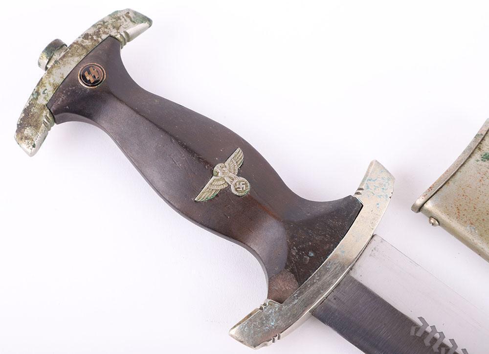 Extremely Rare Third Reich SS Enlisted Mans Dress Dagger by Richard ...