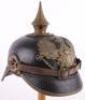 Rare Imperial German Other Ranks Pickelhaube for 3rd Battalion Infantry Regiment Nr 96 (Schwarzburg-Rudolstadt)