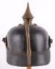 Rare Imperial German Other Ranks Pickelhaube for 3rd Battalion Infantry Regiment Nr 96 (Schwarzburg-Rudolstadt) - 6