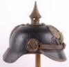 Rare Imperial German Other Ranks Pickelhaube for 3rd Battalion Infantry Regiment Nr 96 (Schwarzburg-Rudolstadt) - 8