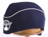 Third Reich Fire Police Officers Overseas / Side Cap