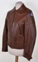 Private Purchase American Leather Flying Jacket