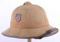 WW2 German Afrikakorps 1st Pattern Pith (Sun) Helmet