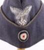 WW2 German Luftwaffe Officers Overseas / Side Cap - 4