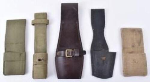 British P1908 Bayonet Webbing Frog and Others