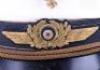 Rare WW2 German Luftwaffe Generals Summer Pattern White Toped Peaked Cap - 11