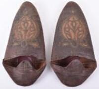Early Pair of Leather Moccasins