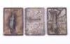 3x Third Reich SA (Sturmabteilung) Gruppe Thuringen Ski Competition Badges - 3