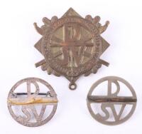 German Deutscher Skiverband (DSV) Badges