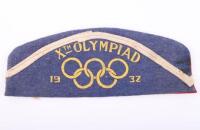 Rare Felt Commemorative Hat of the 1932 Olympic Games