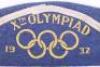 Rare Felt Commemorative Hat of the 1932 Olympic Games - 2