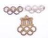 3x Third Reich Berlin 1936 Olympics Games Badges - 2